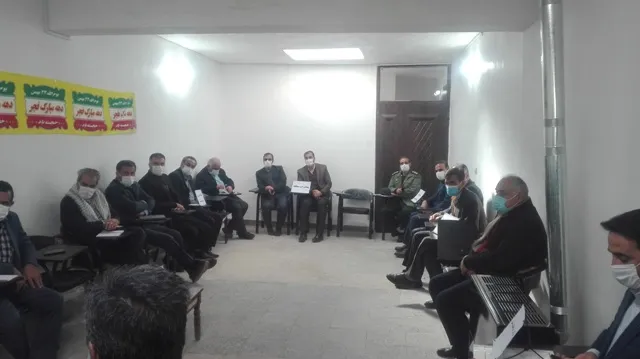 حضور مسئولین ادارات شهرستان در روستای سیرک
