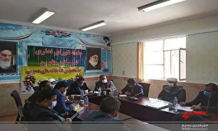 برگزاری جلسه هفته دفاع مقدس در شهرستان هامون