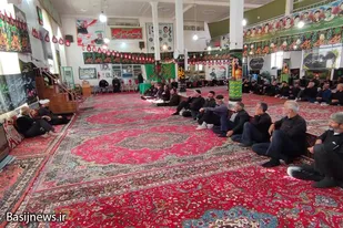 برگزاری مراسم سوگواری شهادت امام رضا(ع) در روستای فیض&zwnj;آباد
