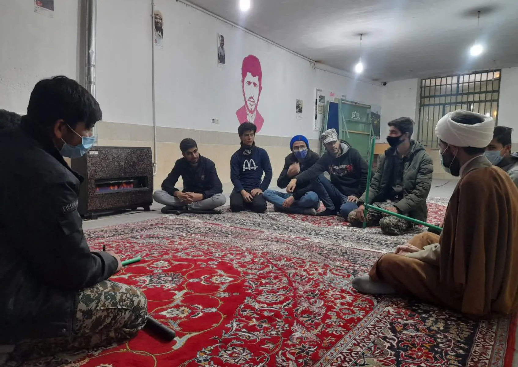 برگزاری حلقه صالحین در پایگاه بسیج علی ابن ابیطالب(ع)