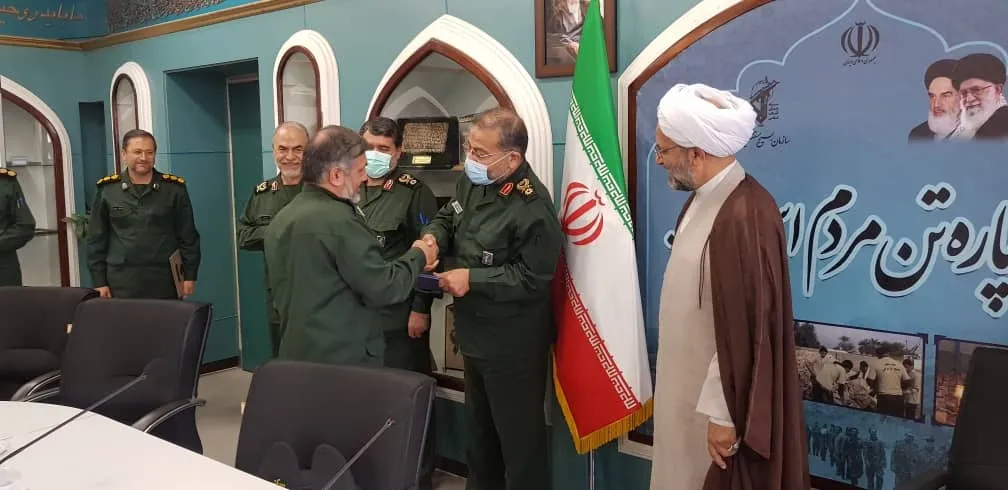 مراسم تکریم و معارفه معاون سیاسی سازمان بسیج مستضعفین برگزار شد