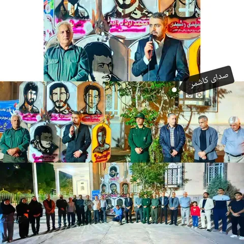 از تندیس شهدای هنرمندخراسان رضوی رونمایی شد