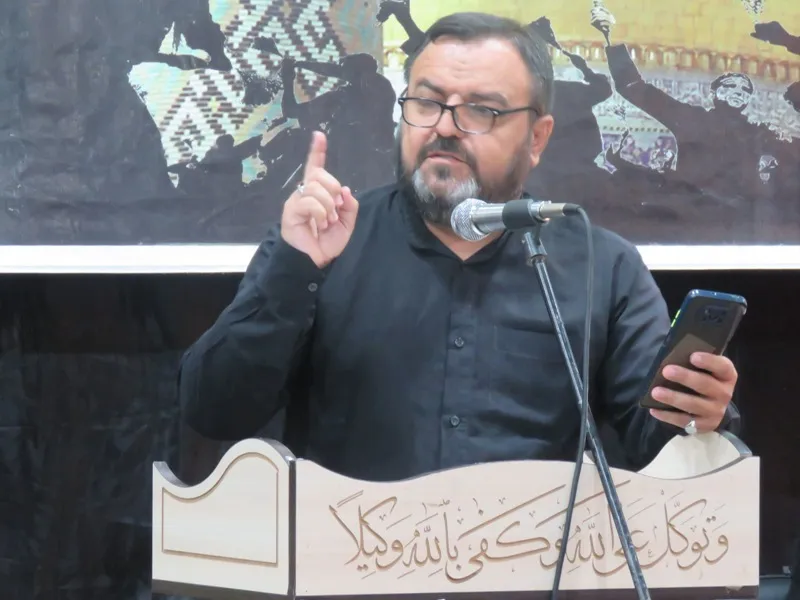 مراسم گرامیداشت شهدای اقتدار؛ مروری بر ابعاد جنگ ۱۲ روزه غزه در مسجد امام حسین (ع) درگز+عکس