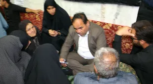 برپایی میز خدمت در محله اسلامی شهرک شهید بهشتی شاهرود