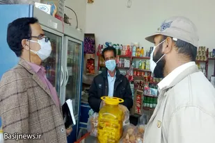 نظارت بر مشاغل و کنترل تجمعات در روستای توانه نهاوند