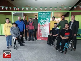مسابقه تیراندازی در سالن تیراندازی شهید محمدیان قم برگزار شد