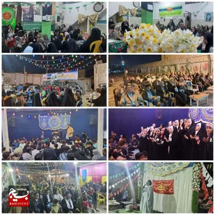 عطر نرگس در کوچه پس&zwnj;کوچه&zwnj;های دارالمومنین؛ بهبهان یکپارچه غرق در شادی و سرور
