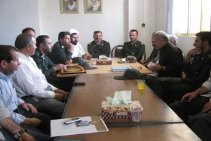 &laquo;رضا خلیلی&raquo; فرمانده حوزه مقاومت امام خمینی (ره) فامنین شد