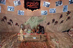برگزاری برنامه همراه با شهدا در مسجد الزهرا (س) ناصریه