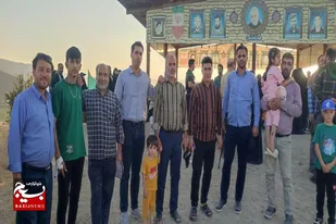 حضور&zwnj; بسیجیان شهرستان فامنین در منطقه عملیاتی غرب کشور