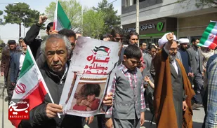 برگزاری راهپیمایی روز جهانی قدس در درگز+عکس و فیلم