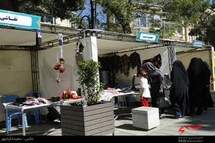 برپایی غرفه&zwnj;های فرهنگی در پیاده&zwnj;راه بوعلی همدان/1