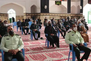 مراسم ترحیم علامه حسن زاده آملی از سوی دفتر امام جمعه تفت برگزار شد