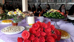 برگزاری جشن دخترانه در کانون جوانان بسیج شاهرود