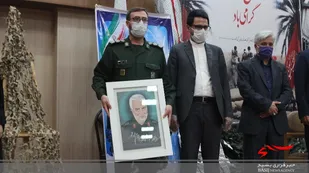 برگزاری یادواره شهدا در دانشکده سماء ساوه