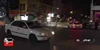 حمایت مردم انقلابی اهواز از عملیات سپاه پاسداران انقلاب اسلامی