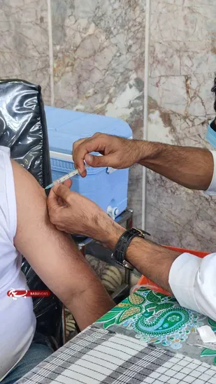 واکسیناسیون منطقه پنجتن مشهد
