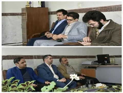 برگزاری جلسه  رسانه کرمانشاه با مسوول ارشاد صحنه