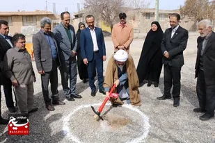 چهارمین کتابخانه خیر ساز شهرستان شاهرود در روسای مغان کلنگ زنی شد