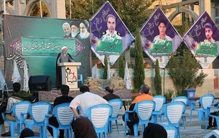 برگزاری یادواره شهدای&nbsp;انتظامی شهرستان کرمان در گلزار شهدای کرمان