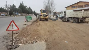 آغاز عملیات اجرایی اولین مسیر دوچرخه در بسطام+ تصاویر