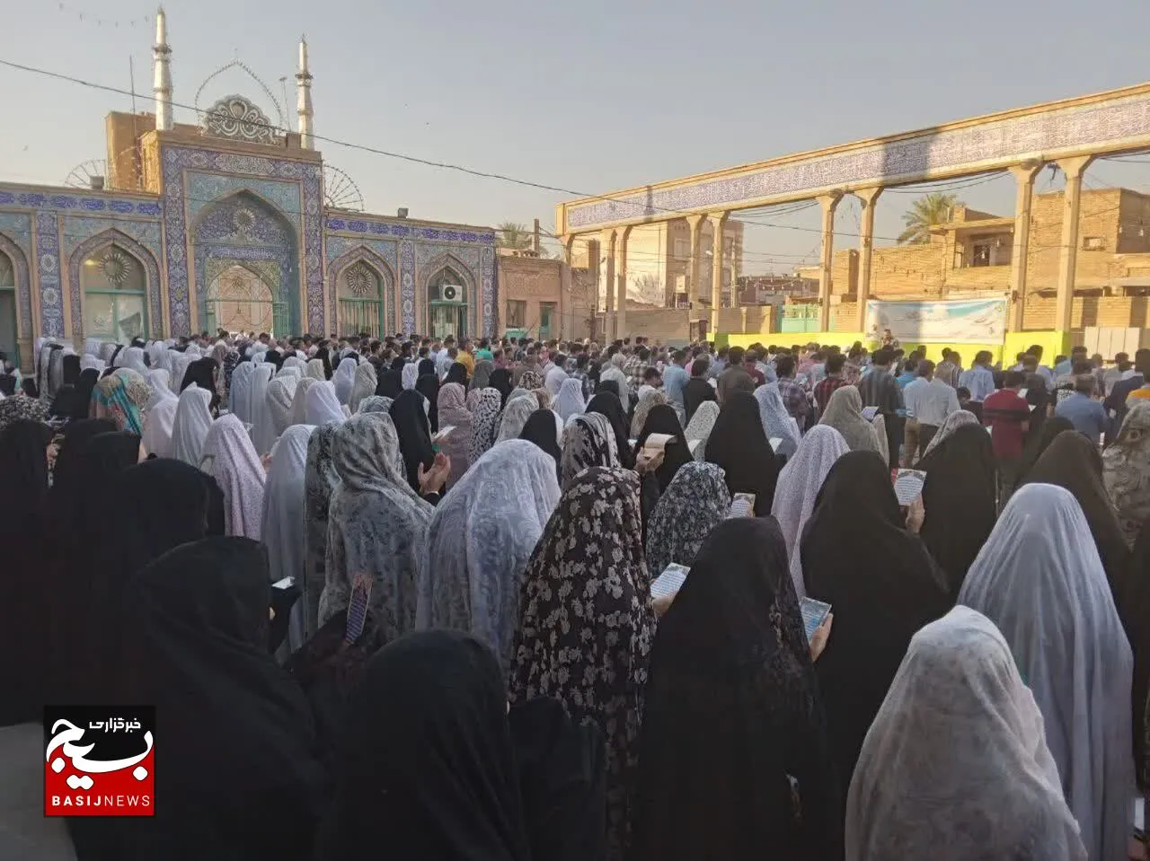 اقامه نماز عید سعید فطر در شهرستان بهبهان