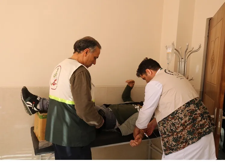 برگزاری اردوی جهادی پزشکی در منطقه گلدیس