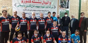 آغاز مسابقات والیبال نشسته لیگ دسته اول در شاهرود/برد تیم شهرداری شاهرود