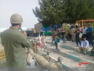 اجرای کاروان رهروان شهدا در روستای دستگردمار