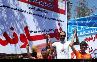 برگزاری اختتامیه مسابقات دوچرخه&zwnj;سواری لیگ دسته یک باشگاه&zwnj;های کشور در نهاوند
