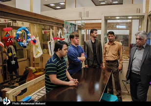 بازدید از هنر سرای فردوسی در مجتمع جهانی فردوسی