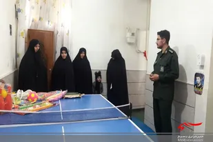اتاق ورزش پایگاه حضرت آسیه (س) سرخه افتتاح شد