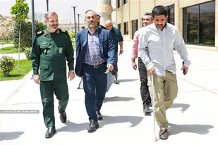 دیدار رئیس سازمان ورزش بسیج با رئیس فدراسیون کشتی