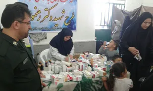 اعزام گروه درمانی به محله اسلامی شهرک فدک شاهرود+تصاویر