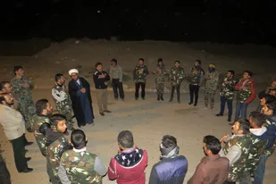برگزاری دوره آموزش بدو ورود یاران بسیج پایگاه مصباح روستای تاش