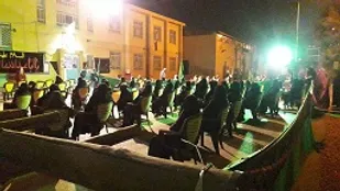 یادواره شهدا در هفته دفاع مقدس حوزه نرجس خاتون ناحیه مرکزی یزد