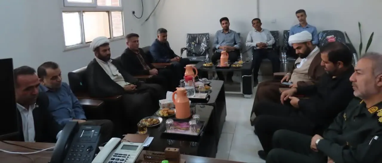نشست آموزش و پرورش با ناحیه مقاومت بسیج شهرستان باغملک 