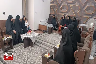 جهادگران بسیجی با خانواده شهید جهادگر در سرخه دیدار کردند
