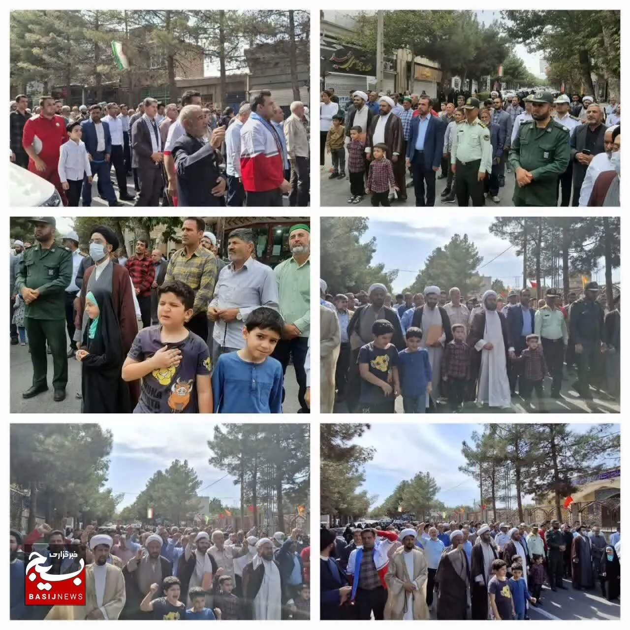 برپایی راهپیمایی جمعه‌های خشم و انزجار از رژیم اشغالگر قدس در شهرستان جغتای+ عکس