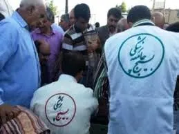ویزیت ودرمان رایگان300بیمار در دهستان میلاس لردگان