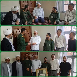 دیدار و تجلیل از خانواده معزز شهید گرانقدر آیم عادل دوست