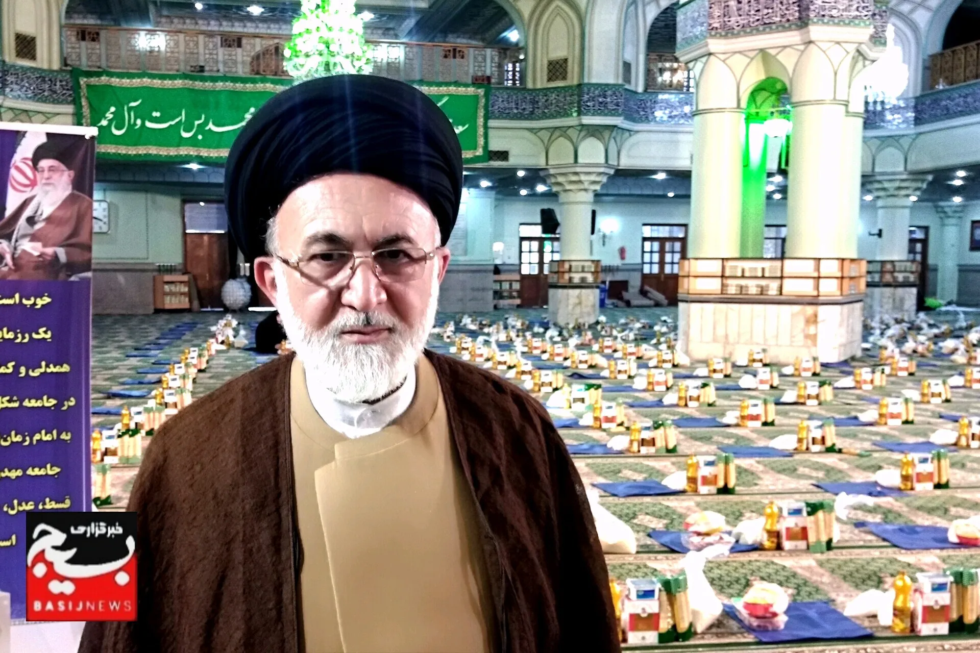 توزیع ۱۰۰۰ بسته معیشتی از آستان حضرت عبدالعظیم حسنی(ع)