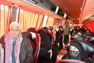 اعزام کاروان زیارتی خانواده معظم شهدای کهگیلویه و بویراحمد به مشهد مقدس