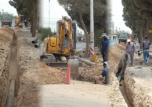 اتصال روستای بزرگ  قمصر به شبکه آب شهری؛ آرزوی دیرینه ای که محقق شد