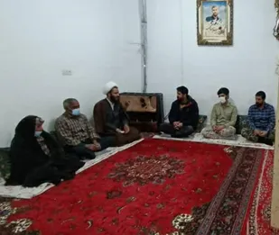 به همت گردان 106 امام (حسین علیه السلام) دیدار از خانواده شهید داود میرزایی انجام شد