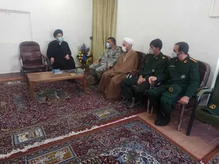 دیدار فرمانده تیپ ۴۸ فتح با نماینده مردم استان در مجلس خبرگان رهبری/ آیت الله ملک حسینی: تیپ ۴۸ فتح مایه عزت و آبروی مردم کهگیلویه و بویراحمد است