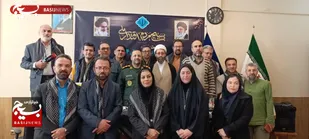 نشست خبری هفته بسیج شاهرود به روایت تصویر