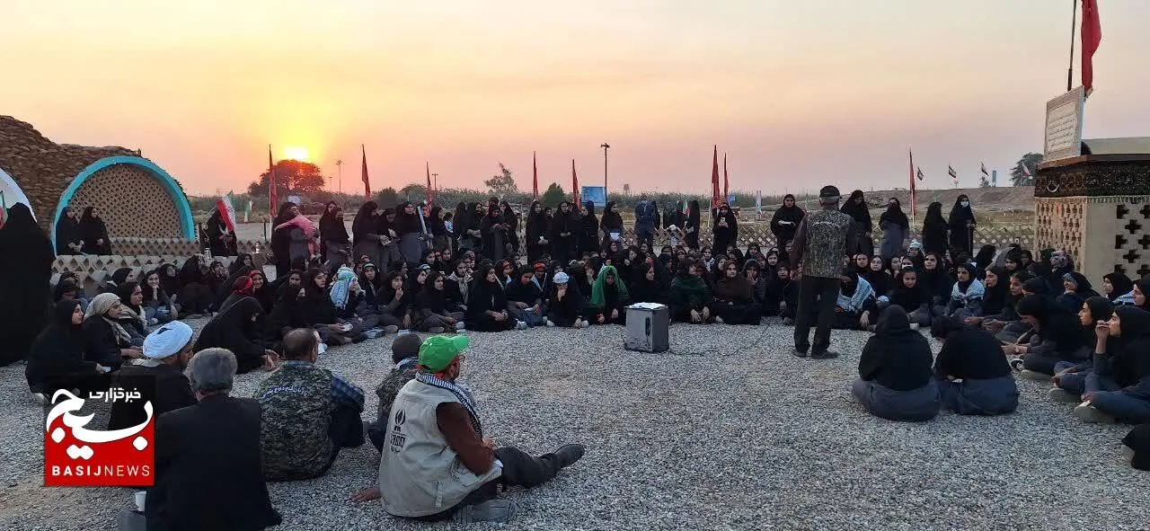 اعزام ۲۰۰ دانش آموز دختر گتوندی به مناطق عملیاتی جنوب