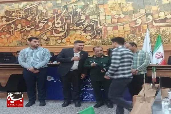 مدیر برتر بسیج علمی پژوهشی و فناوری فارس از کازرون انتخاب شد