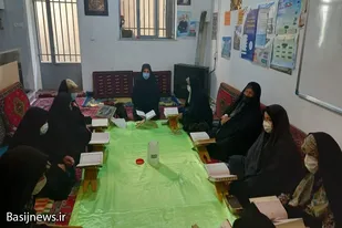 برگزاری جزء&zwnj;خوانی قرآن کریم در پایگاه&zwnj;های حوزه حضرت معصومه(س) صالح&zwnj;آباد